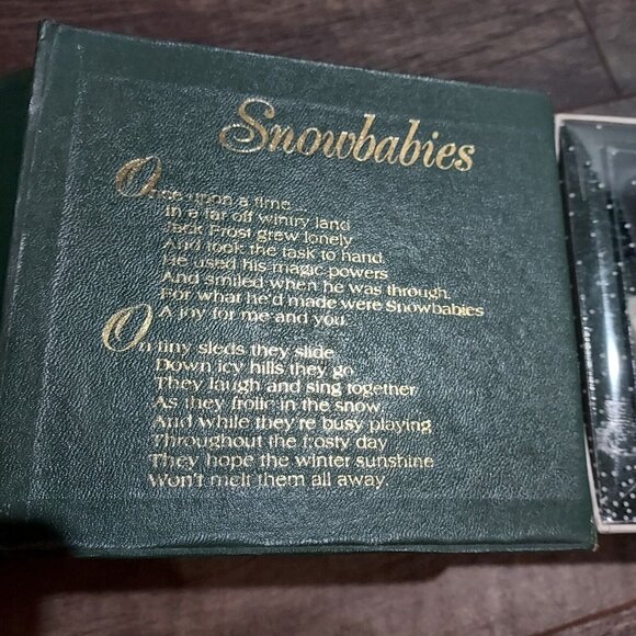 Snowbabies “Don't Fall Off & Hold On Tight" Dept 56 #7956 & #79685 2 Retired - Picture 12 of 13